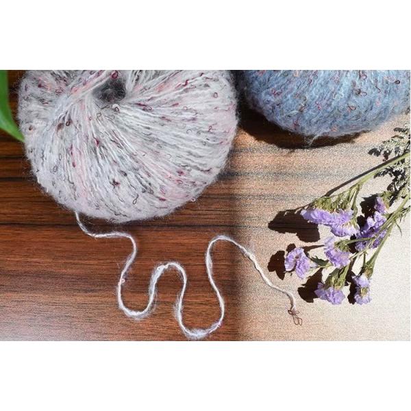 Recyclable Chunky Cotton Acrylic Blend Yarn Multipurpose Practical