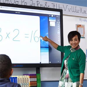 65 75 86 Inch Interactive Smart White Board Touch Screen All In One Monitor For