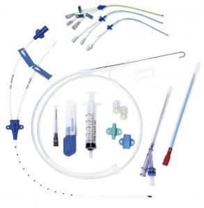 China CE Approved CVC Catheter Kit Central Venous Catheter 16FR Double lumen cvc central catheter simple kit on sale