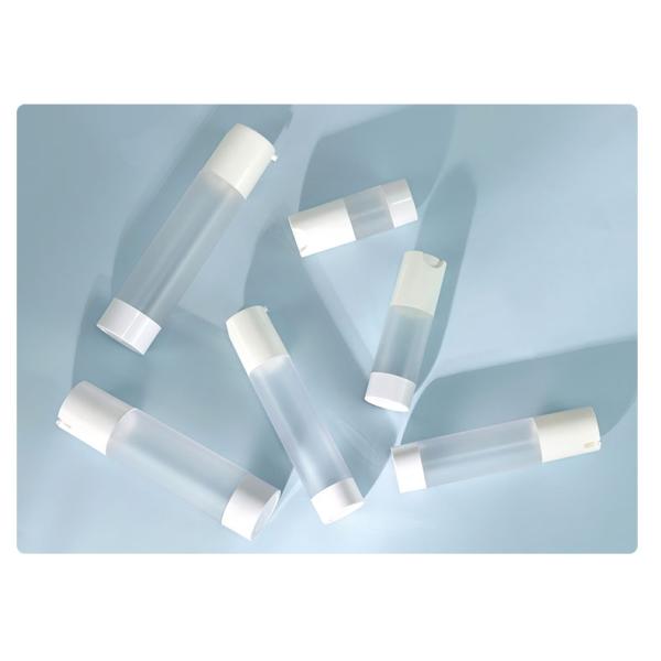 Airless Lotion Bottle 50ml 30ml 100ml Color Skincare Plastic Bottles Refillable Airless Skincare Packaging