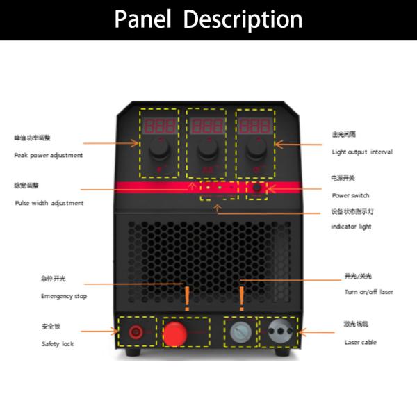 1500W MAX Portable 4in1 Air Cooling Weld Gun Mini Handheld Laser Welding Machine for Stainless Steel Carbon Steel Aluminum