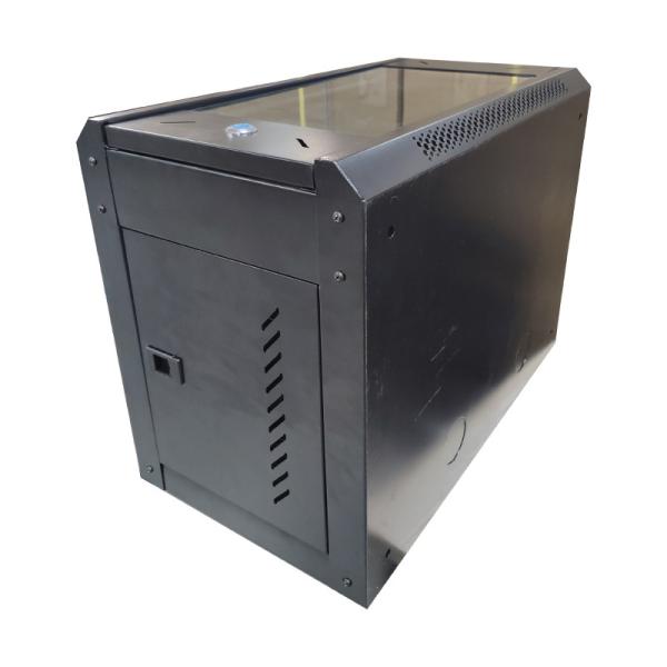 4 Post Lockable Network Rack With Ventilation Holes For Efficient Storage