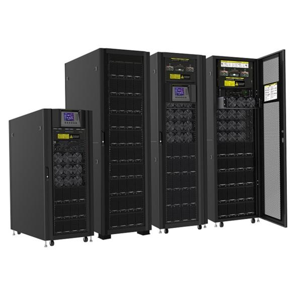 LCD Scalability Three Phase Intelligent 120KVA Modular Online UPS 415VAC