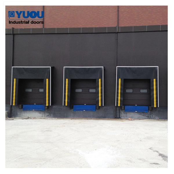 Adjustable 3400mm Loading Dock Shelters Truck Container Mechanical customized