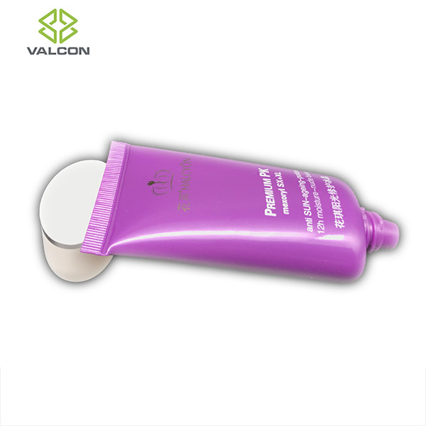 40 ML Diameter 35 MM Oval Tube Packaging With Customized White Flip Cap For Hand Cream
