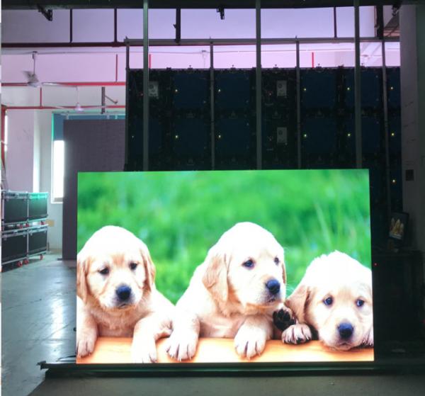 Quality Customize Pixel Led Display Video Wall , Led Video Wall Panels 1200cd/sqm Brightness for sale