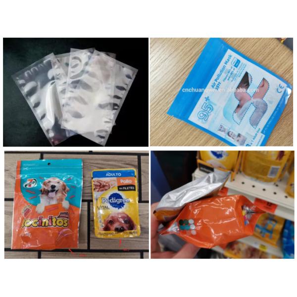 High Speed Paper Shopping Bag Making Machine With Flat Handle PE , HDPE Food Paper Bag Making Machine