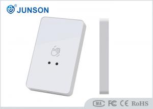China PC Case Exit Push Button White Color Touchless Door Release Button With Signal Output on sale