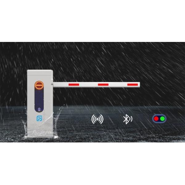 3m Telescopic Boom Parking Garage Entry Gates LPR Parking Barrier Gate System