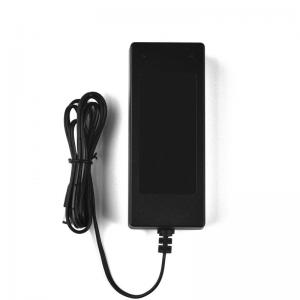 China Laptop AC DC Power Adapter 24W Desktop Type 2 Pin Black Color For CCTV Camera wholesale