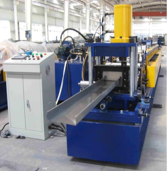 Automatic C Section Purlin Roll Forming Machine 22kw 18m/Min 16R