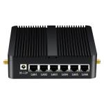 6 Ethernet Firewall Mini PC Intel Celeron J1900 With DDR3L RAM And MSATA SSD