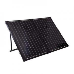 China 120 Watt Black Solar PV Panels / Foldable Solar Panel With Metal Handle wholesale