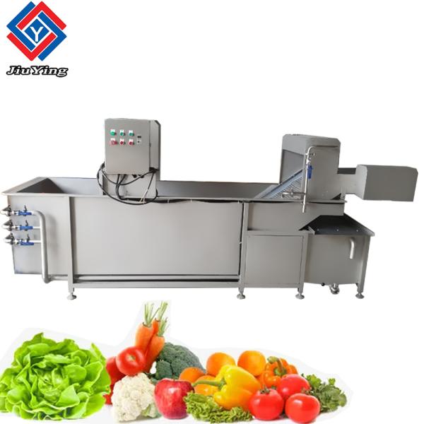 Air Bubble Salmon Fish Seafood Cleaning Processing Machine Automatic Water Saving