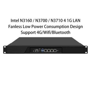 China Zynshield 1U Rackmount Redundant Firewall OPNsense PfSense OpenWRT N3160 N3700 4 2.5G LAN wholesale