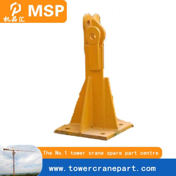 Heavy Duty Tower Crane Steel Structure Parts Fixing Angle Short Construction Time