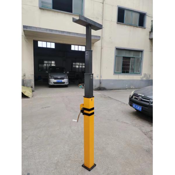 3m hand winch up Mast light weight telescopic pole portable telescoping lighting mast 10ft