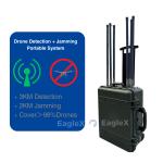 98% Drone Jammer Coverage 5.8 GHz 2KM FPV Jammer System with Up to 3 km