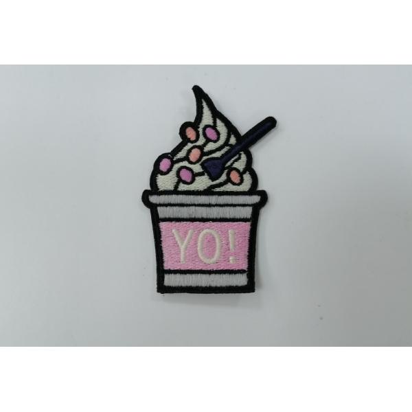 TK Design Embroidered Patches For Clothes Heat Transfer Labels