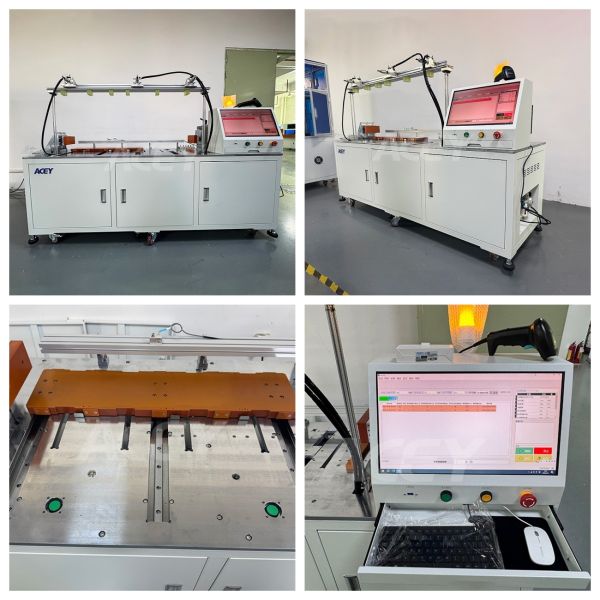 Automatic Battery Stacking Pressing Machine with PC