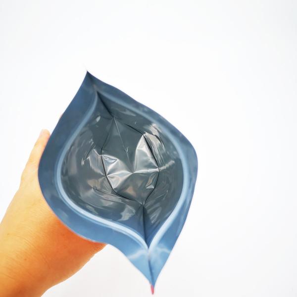 2 oz Custom Printed Design Aluminized Stand Up Resealable Tea Bags for Loose Leaf Tea Packaging