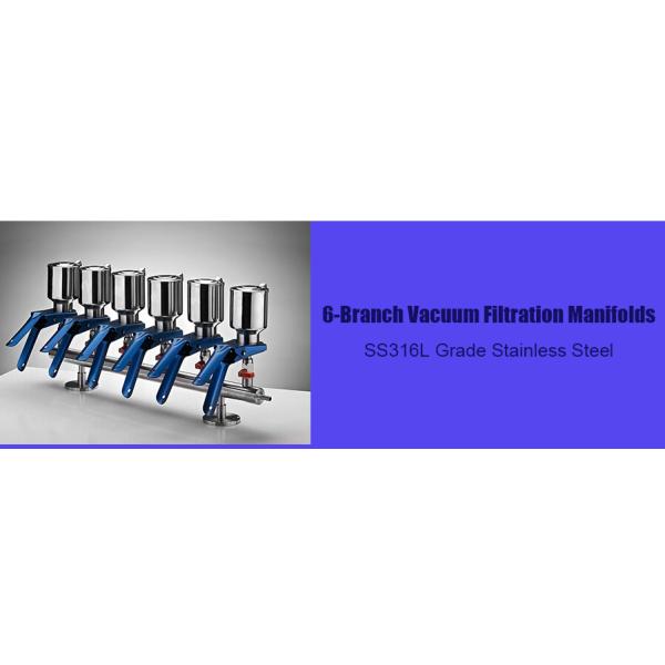 Multiple Vacuum Filtration System Cleaner With Branch Funnel Manifolds Vacuum Filtration For Lab
