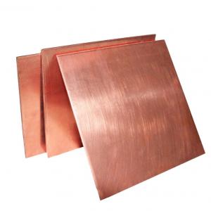 China C12200 99.999% Copper Cathode Sheet Plate Material 0.1 - 100mm Thickness wholesale