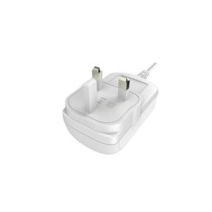 Buy cheap White UK Plug 2A Ac Dc 12v Power Adapter Wall Mount With CE GS LVD Approval from wholesalers