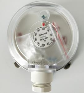 China IP54 Air Differential Pressure Gauge With Switch Honeywell Adjustable Pressure Gauge 40-400Pa wholesale
