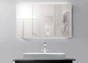 China Silver Bathroom Vanity Mirrors , Lead Free Mirror Environmental Protection on sale