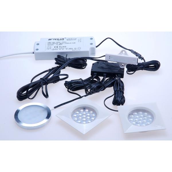 Plastic Electronic IR Sensor Light Switch DC 12V For Cabinets Wardrobes