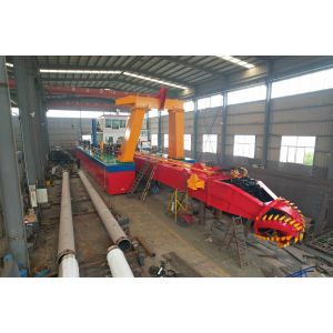 Rotating Cutter Head Dredging Machinery With Centrifugal Or Positive Displacemen