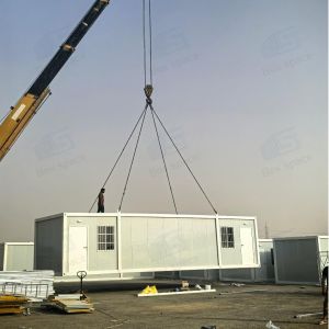 China Boxspace Pre Built Shipping Container Homes Prefabricated Container Homes Temporary Housing For Shelter And Construction Site on sale