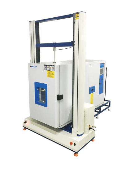 Quality 1000KN Tensile Testing Tester , Double Pole PVC Testing Equipment with Speed 0.1-500mm/min for sale