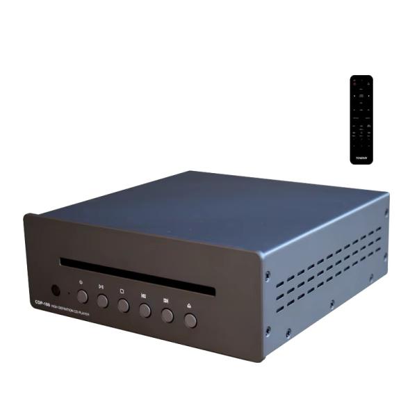 Solid Metal Classic CD Disc Player With RCA Out For Home Theater Audio System