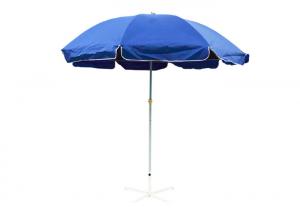 China Sun Protect Retractable Beach Umbrella ,  Sun Shade Umbrella For Beach Two Layers wholesale