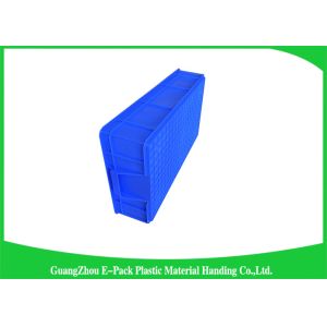 Food Grade Black Storage Boxes , Standard Size Stackable Storage Containers