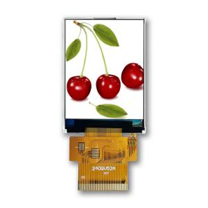 China MCU IPS Transmissive TFT LCD Module 2.4 Inch 300cd/m2 With ROHS wholesale