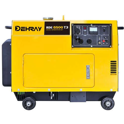 Three Phase 6KW Deisel Portable Generator EURO V, EPA Emission Certification