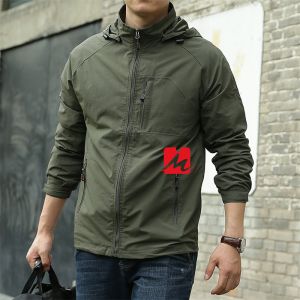 Buy cheap Military Hooded Waterproof WindBreaker Men'S Windbreaker Jackets Casual Coat from wholesalers