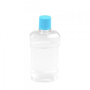China 250ml PET Cosmetic Bottle Somewang Reusable Mouthwash Bottle With TE Cap wholesale
