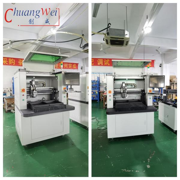 0.8/1.2/1.5/1.8/2.0mm Routing Bit PCB Router Machine With High Resolution CCD