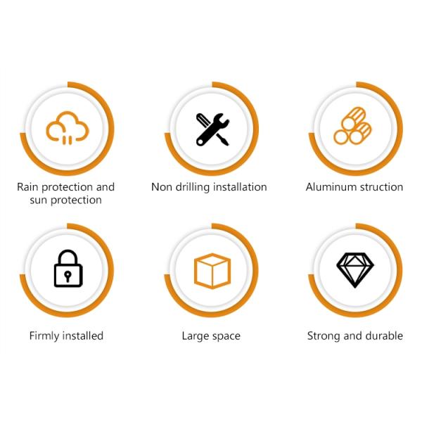 TOYOTA TRUCK Camper Shell Slide on with Shower FRP 4X4 Kindle Long Box Pickup Body Made