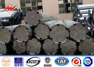 20M Q345 Material Electric Power Pole with Bitumen for 69KV Transmission