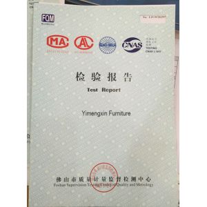 Foshan Yimengxin Furniture Co, Ltd Certifications