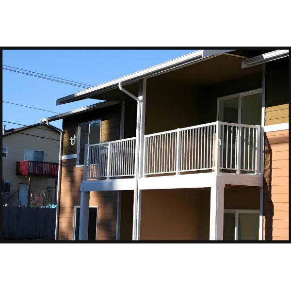 Galvanized Zinc Steel Railing for Industrial Safety