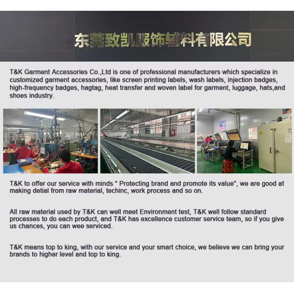 Customized High Quality Clothing Transfer Label Thermal Transfer Label Printing logo Wholesale