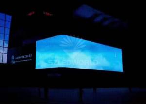 China Outdoor Building Corner Advertising LED Screen SMD3535 P10 960x960mm on sale