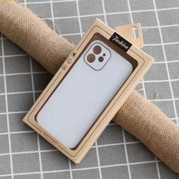 Bio Electronics Packaging Box Custom Printed Kraft Paper Drop Tested For Phone Case