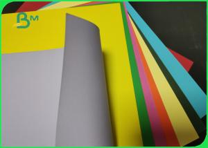 China 80gsm 100gsm Color Bristol Card Sheet For Greeting Card High Stiffness wholesale